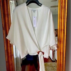 Lovely Topshop Ivory Blouse